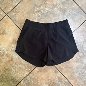 Women’s Active Black Woven Shorts